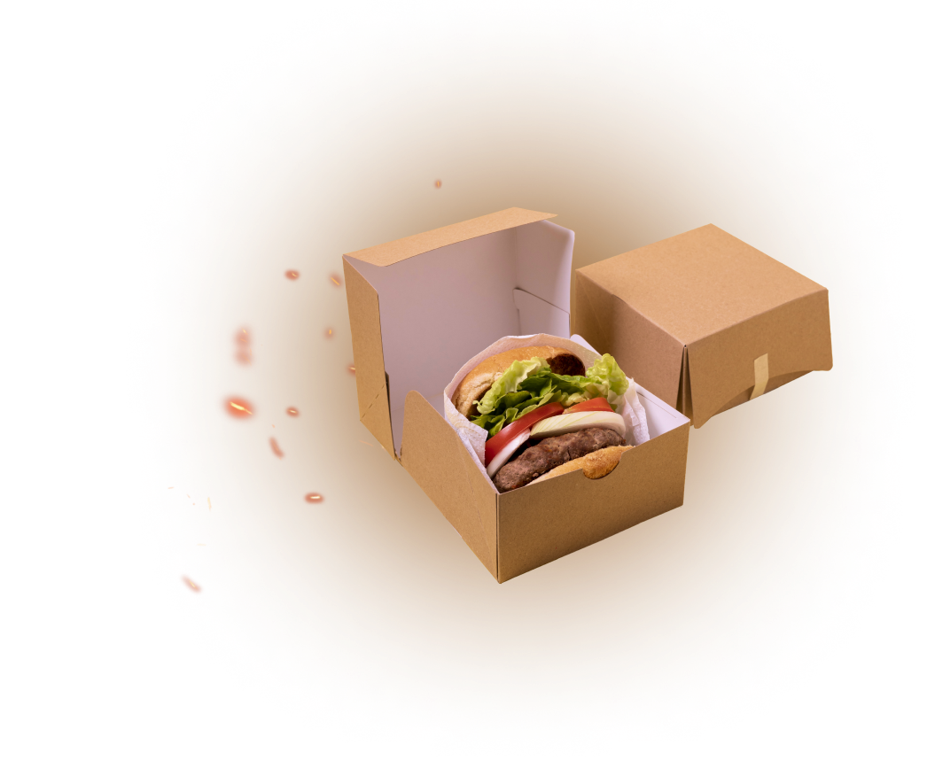 Burger in the box